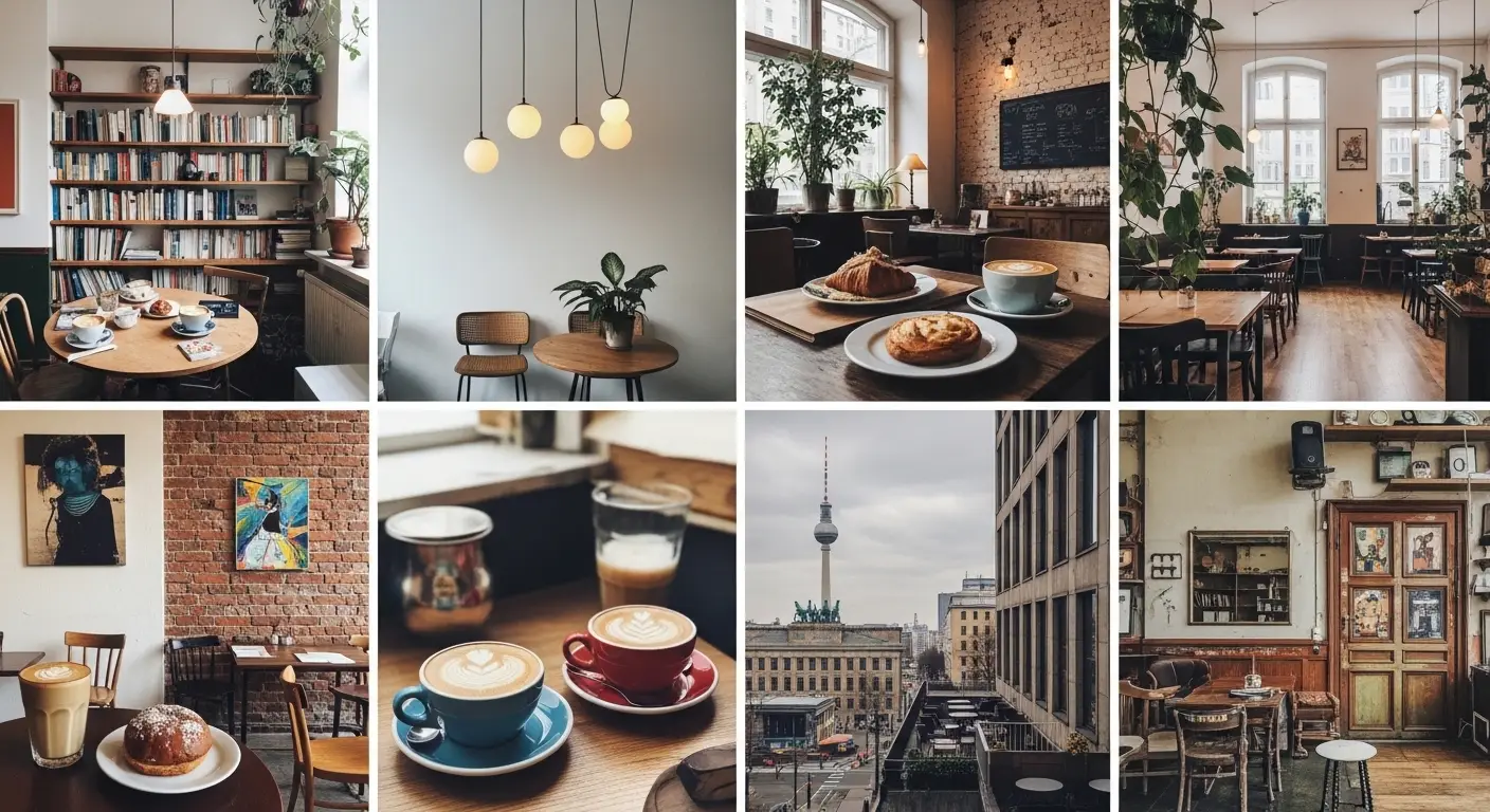 Top 7 Cafés in Berlin mit besonderem Flair